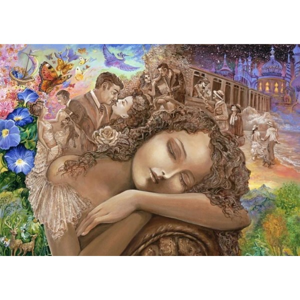 Piękne sny, Josephine Wall, 2000el. - Sklep Art Puzzle